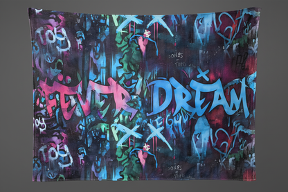 Fever Dream XL Premium Blanket pattern close-up